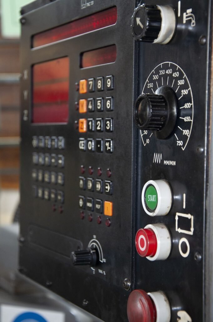 cnc, control panel, manufacturing